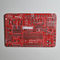 3in1 PCB Arduino Nano ve Lora modülleri için PCB LEHİMSİZ - 1