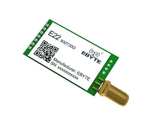 E22 900T30D 12km 868/915 Mhz 30dBm Lora Modülü SX1262 - 2