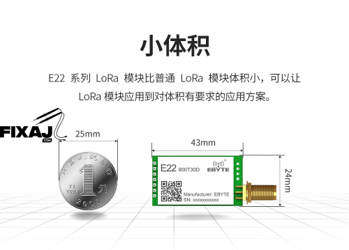 E22 900T30D 12km 868/915 Mhz 30dBm Lora Modülü SX1262 - 4