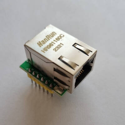 Ethernet Modülü USR ES1 w5500 Lite SPI'dan Ethernet/TCP/IP Dönüştürücü USR-ES1 - 1