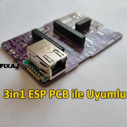 Ethernet Modülü USR ES1 w5500 Lite SPI'dan Ethernet/TCP/IP Dönüştürücü USR-ES1 - 4