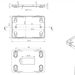 Hazır PCB lerimiz için Siyah Kutu, ABS baskı, Özel CNC Kesim - 5