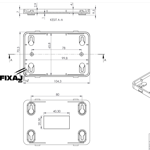 Hazır PCB lerimiz için Siyah Kutu, ABS baskı, Özel CNC Kesim - 5