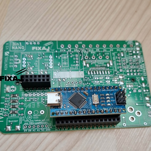 Hazır PCB soketleri lehimli Tak Çalıştır. Nano Hediyeli - 3