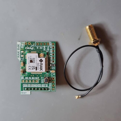 LoraWAN RAK3172H BdK Lehimlenmiş Hazır Tak Çalıştır ipex Female SMA dönüştürücü Hediye - fixaj