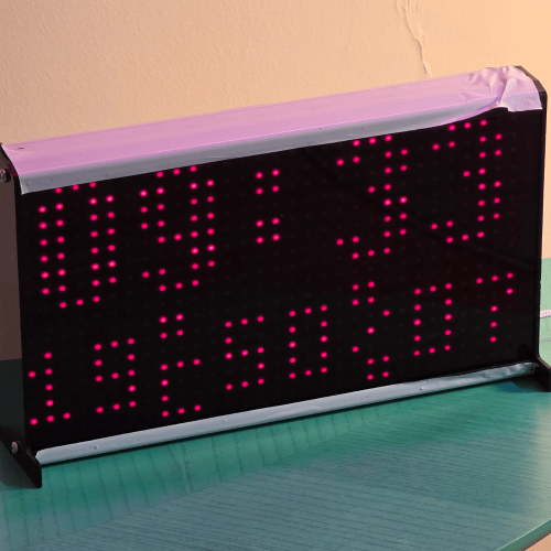 RETRO Karanlık Saat | En Karanlık Saat | Yatak odası Saati - 5