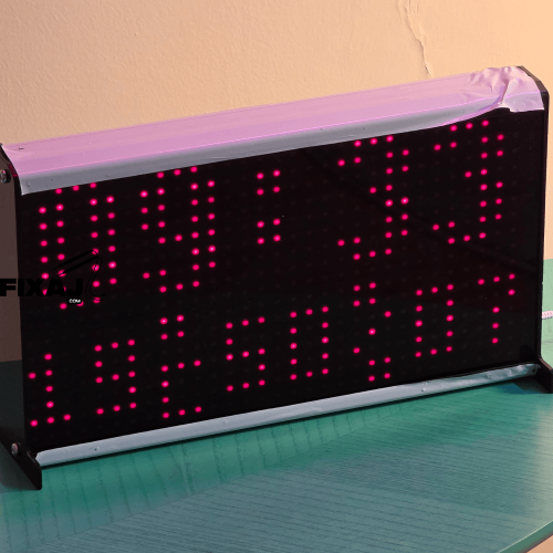 RETRO Karanlık Saat | En Karanlık Saat | Yatak odası Saati - 5