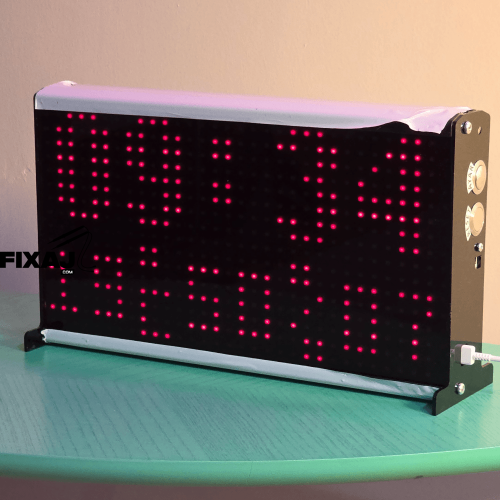 RETRO Karanlık Saat | En Karanlık Saat | Yatak odası Saati - 6