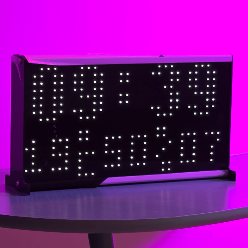 RETRO Karanlık Saat | En Karanlık Saat | Yatak odası Saati - fixaj