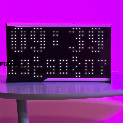 RETRO Karanlık Saat | En Karanlık Saat | Yatak odası Saati - 2