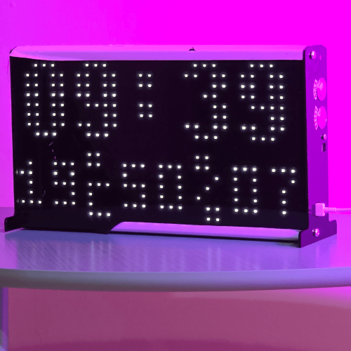 RETRO Karanlık Saat | En Karanlık Saat | Yatak odası Saati - 3