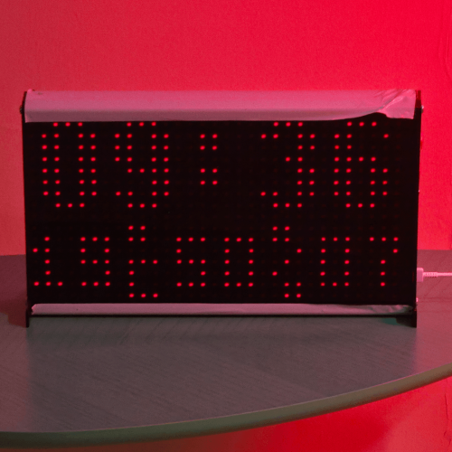 RETRO Karanlık Saat | En Karanlık Saat | Yatak odası Saati - 7