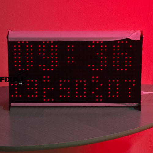 RETRO Karanlık Saat | En Karanlık Saat | Yatak odası Saati - 7