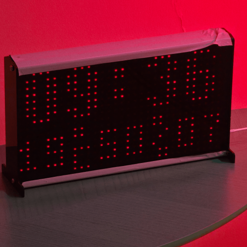 RETRO Karanlık Saat | En Karanlık Saat | Yatak odası Saati - 8