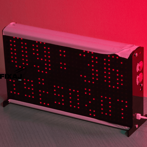 RETRO Karanlık Saat | En Karanlık Saat | Yatak odası Saati - 9