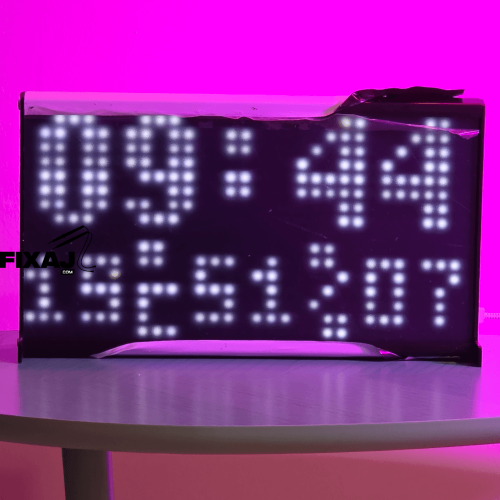 RETRO Karanlık Saat | En Karanlık Saat | Yatak odası Saati - 10