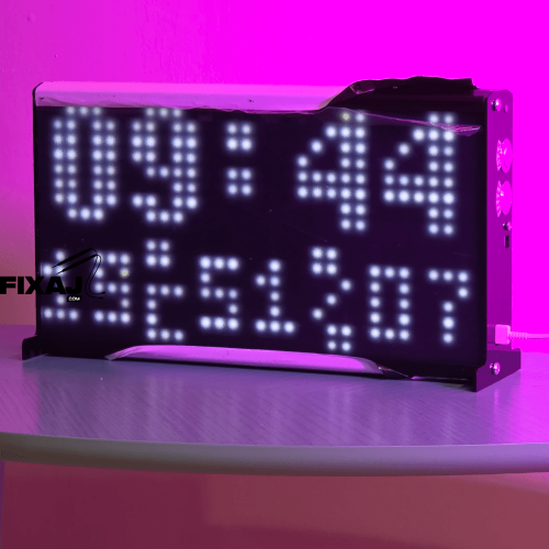 RETRO Karanlık Saat | En Karanlık Saat | Yatak odası Saati - 11