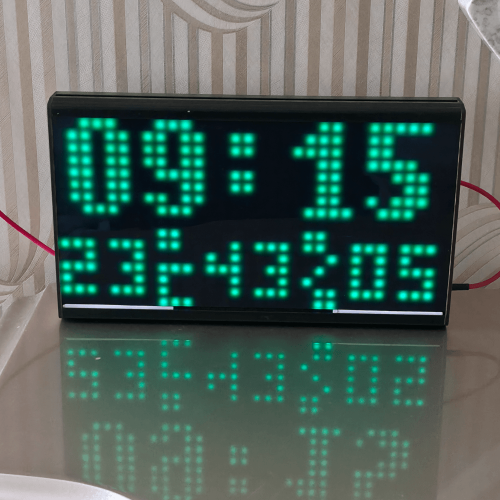 RETRO Karanlık Saat | En Karanlık Saat | Yatak odası Saati - 12