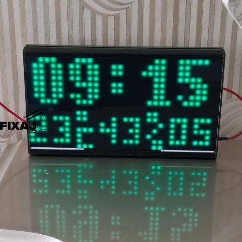 RETRO Karanlık Saat | En Karanlık Saat | Yatak odası Saati - 12