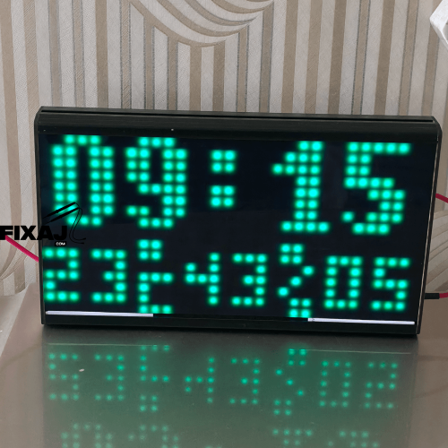 RETRO Karanlık Saat | En Karanlık Saat | Yatak odası Saati - 13