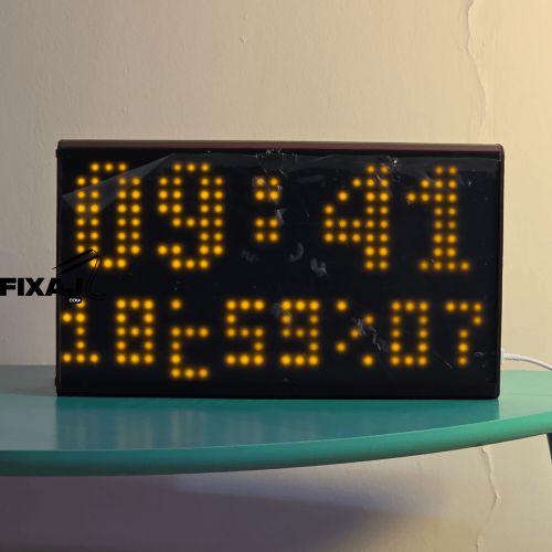 RETRO Karanlık Saat | En Karanlık Saat | Yatak odası Saati - 14