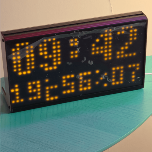 RETRO Karanlık Saat | En Karanlık Saat | Yatak odası Saati - 16