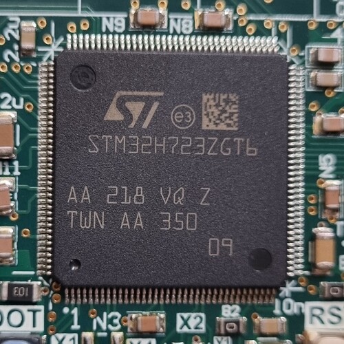 STM32 BdK 144 pinli Lehimlenmiş Hazır SMPS, Buzzer, 3 Buton, USB TYPE C - 5