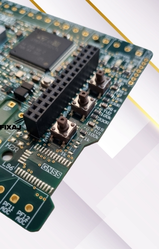 STM32 BdK 144 pinli Lehimlenmiş Hazır SMPS, Buzzer, 3 Buton, USB TYPE C - 4